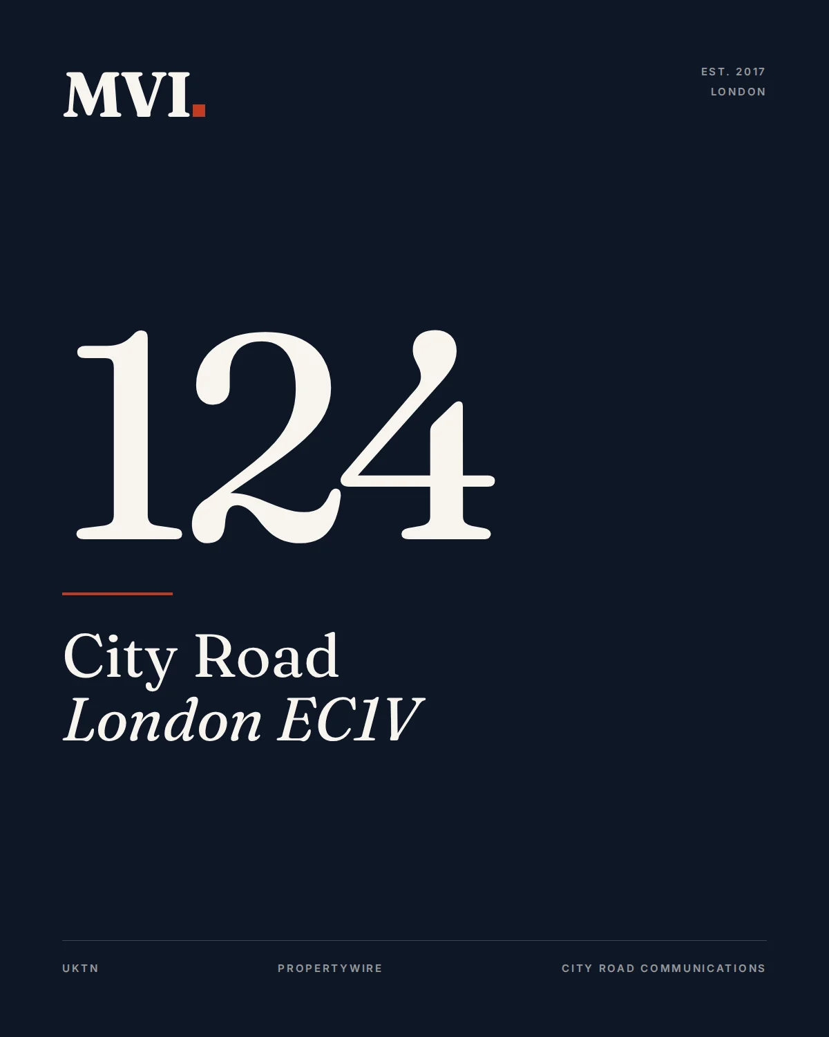 MVI at 124 City Road, London EC1V